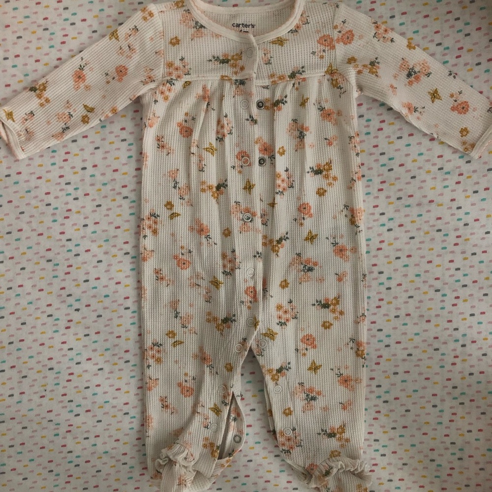 Carter's Multicolor Waffle Knit Baby Bodysuit